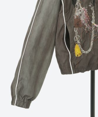 EMBROIDERED CHAIN TRACK JACKET 6S