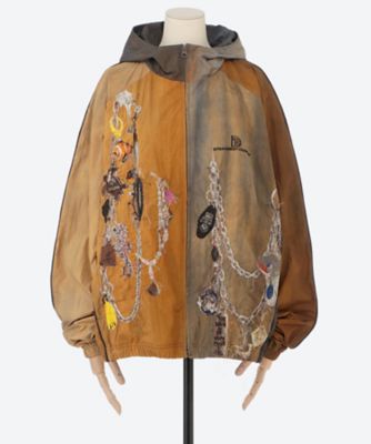 EMBROIDERED CHAIN TRACK JACKET 6S