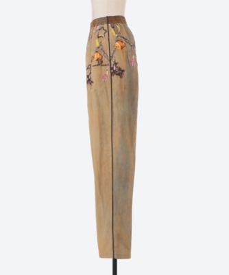 EMBROIDERED CHAIN TRACK PANTS 6S