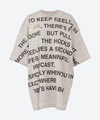 ＜doublet (Women)＞ＫＩＮＭＥＤＡＩ　ＬＩＮＥ　ＭＥＳＳＡＧＥ　ＴＥＥ　６Ｓ／２６ＳＳ３２ＣＳ４２７