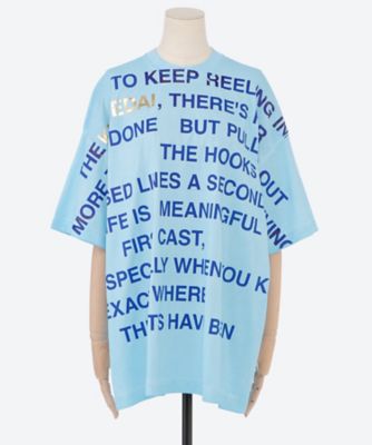 KINMEDAI LINE MESSAGE TEE 6S