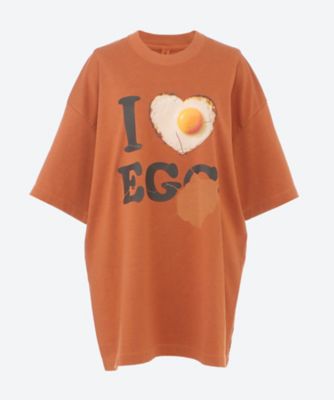 ＜doublet (Women)＞Ｉ　ＬＯＶＥ　ＥＧＧ　Ｔ―ＳＨＩＲＴ　６Ｓ／２６ＳＳ３３ＣＳ４２８