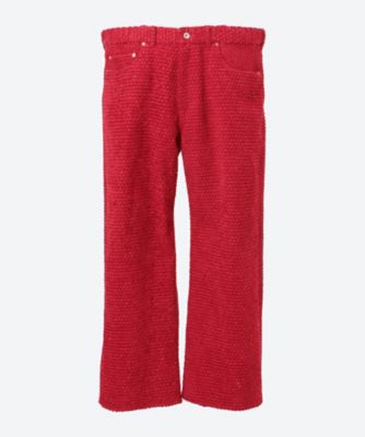 ＜doublet (Women)＞ＦＬＯＡＴＩＮＧ　ＷＡＩＳＴ　ＳＴＲＡＷＢＥＲＲＹ　ＴＲＯＵＳＥＲ　６Ｓ／２６ＳＳ１６ＰＴ３４８