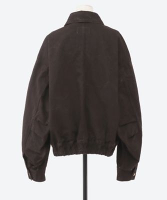 MUD―DYED WORK JACKET 6S／26SS89BL258