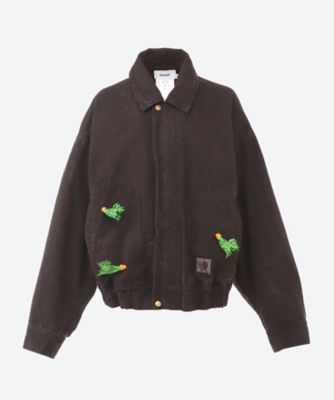 ＜doublet (Women)＞ＭＵＤ―ＤＹＥＤ　ＷＯＲＫ　ＪＡＣＫＥＴ　６Ｓ／２６ＳＳ８９ＢＬ２５８