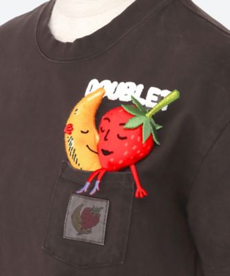 doublet シャツ TIGHT―FIT MUD―DYED T―SHIRT WITH SHFU