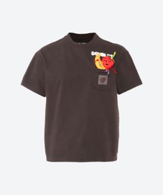 ＜doublet (Women)＞ＴＩＧＨＴ―ＦＩＴ　ＭＵＤ―ＤＹＥＤ　Ｔ―ＳＨＩＲＴ　ＷＩＴＨ　ＳＨＦＵ　６Ｓ／２６ＳＳ０４ＣＳ４２０