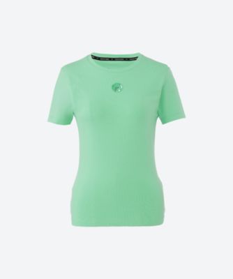 ＜MARINE SERRE (Women) ＞Ｔシャツ　ｍａｒｉｎｅ２６ＳＳ／ＷＴＴ０１２Ａ