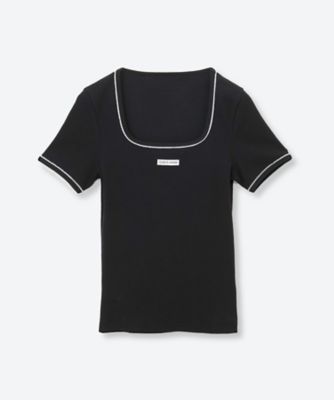 ＜MARINE SERRE (Women) ＞Ｔシャツ　ＣＵＴＥ　７０’Ｓ　ＷＴＴ０３４Ａ