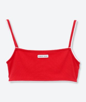 MARINE SERRE ベアトップ　新品 ブラレット CUTE 70' WTO476A | MARINE SERRE (Women
