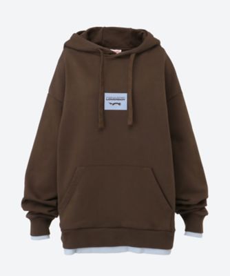 ＜CHARLES JEFFREY LOVERBOY (Women)＞フーディ―　ＲＡＢＢＩＴＥＡＲＳＨＯＯＤＹ　ＬＯＶＥＲＢＯＹ　６Ｓ／０６２１００１０１