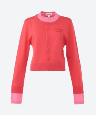 ＜CHARLES JEFFREY LOVERBOY (Women)＞カーディガン　ＤＯＵＢＬＥＳＯＦＴＣＡＲＤＩ　ＬＯＶＥＲＢＯＹ　６Ｓ／０６２０９０８０１