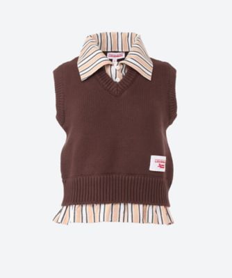 ＜CHARLES JEFFREY LOVERBOY (Women)＞ベスト　ＳＭＡＲＴＣＲＯＰＰＥＤＶＥＳＴ　ＬＯＶＥＲＢＯＹ　６Ｓ／０６２０９０９０１