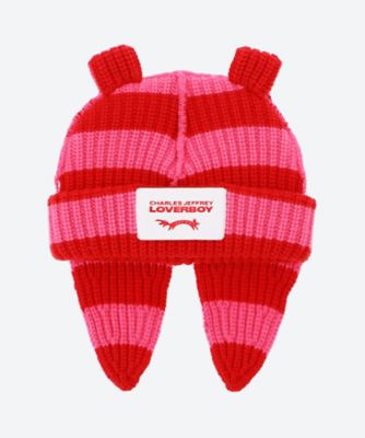 ＜CHARLES JEFFREY LOVERBOY (Women)＞帽子　ＣＨＵＮＫＹＲＡＢＢＩＴＢＥＡＮＩＥ　ＬＯＶＥＲＢＯＹ　６Ｓ／０６２１３０２０９