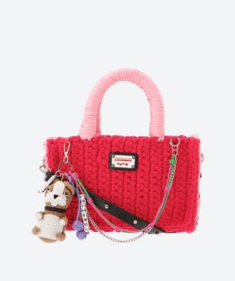 ＜CHARLES JEFFREY LOVERBOY (Women)＞バッグ　ＢＵＣＫＥＴＢＡＧＷＩＴＨＢＵＬＬＤＯＧＣＨ　ＬＯＶＥＲＢＯＹ　６Ｓ／０６２１２０２０２