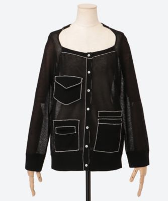 ＜KIKO KOSTADINOV (Women)＞カーディガン　ＫＫＷＳＳ２６ＫＮ０９―１０５