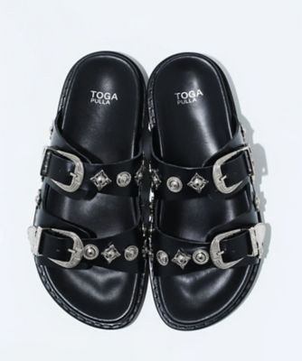 TOGA/トーガ Ｂｕｃｋｌｅ　ｓａｎｄａｌｓ　ＴＰ２６１ーＡＪ８４４