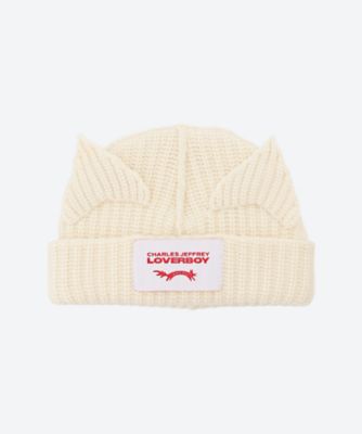 ＜CHARLES JEFFREY LOVERBOY (Women)＞帽子　ＣＨＵＮＫＹＥＡＲＳＢＥＡＮＩＥ　ＬＯＶＥＲＢＯＹ　６Ｓ／０５２１３２５０１