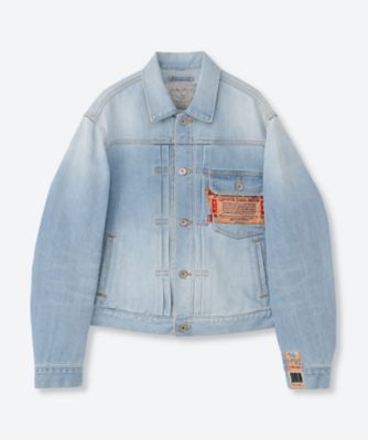 ジャケット・アウター 80n8 AW24/Embroidered Denim Jacket AIR YARN RAW DENIM JACKET 6F