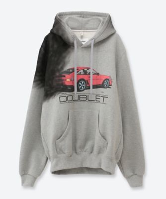 EXHAUST STAINED HOODIE 6F