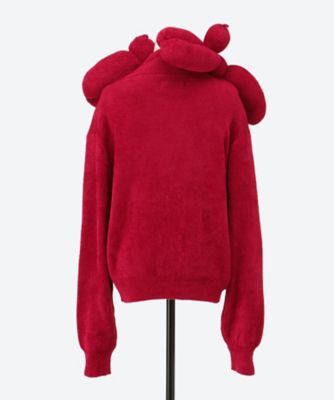 BALLOON DOG HIGH NECK KNIT PULLOVER