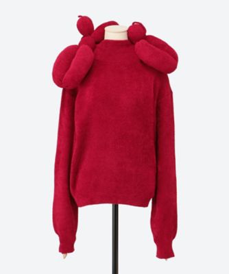 ZOMBIE SILHOUETTE KNIT PULLOVER