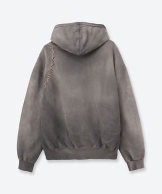 TROMPE L'OEIL EMBROIDERY HOODIE 6F