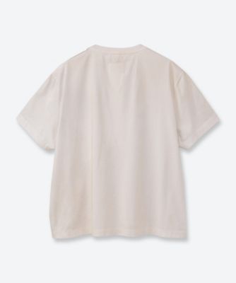TROMPE L'OEIL EMBROIDERY T―SHIRT 6F