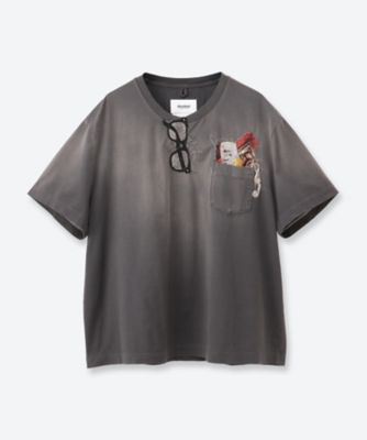 TROMPE L'OEIL EMBROIDERY T―SHIRT 6F