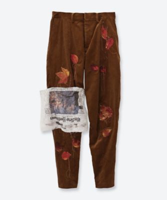 HUMAN MADE 新宿伊勢丹 フリースパンツ ブラウン L BLOWN AWAY CORDUROY PANTS 6F