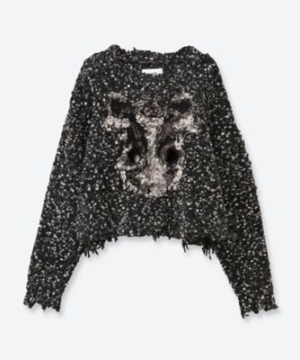 ACTING GAS MASK KNIT PULLOVER 6F