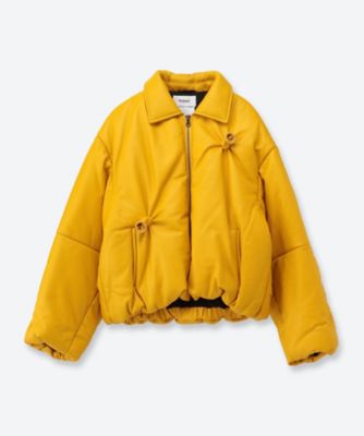 INFLATED BALLOON LEATHER JACKET 6F