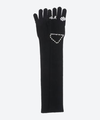 JEWELRY ATTACHED LONG GLOVES／SMALL
