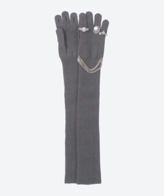 JEWELRY ATTACHED LONG GLOVES／SMALL