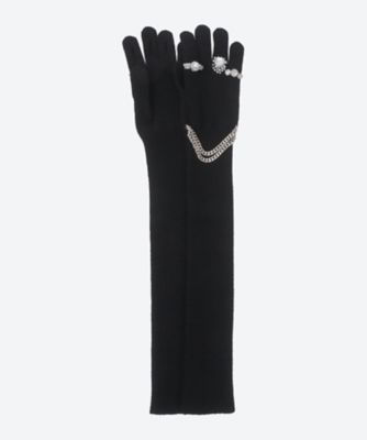 JEWELRY ATTACHED LONG GLOVES／SMALL