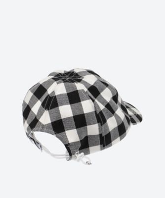 帽子 Tsts GINGHAM WOOL DRAWSTRING CAP GINGHAM WOOL DRAWSTRING CAP 6F