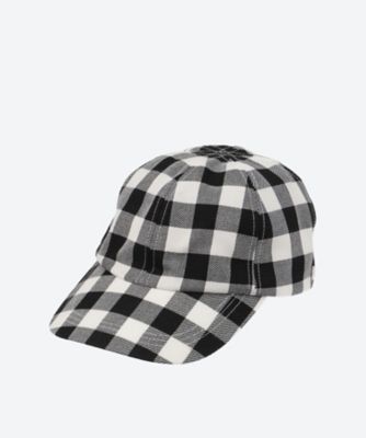 ＜TSTS (Women)＞ＧＩＮＧＨＡＭ　ＷＯＯＬ　ＤＲＡＷＳＴＲＩＮＧ　ＣＡＰ　６Ｆ／２６ＡＭＭ０９０１