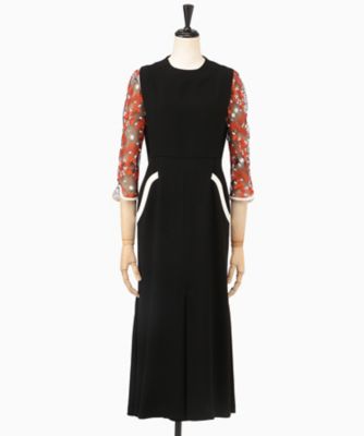 ＜Mame Kurogouchi (Women)＞ＤＲＥＳＳ（ＭＭ１９ＡＷ－ＤＲ７０１）