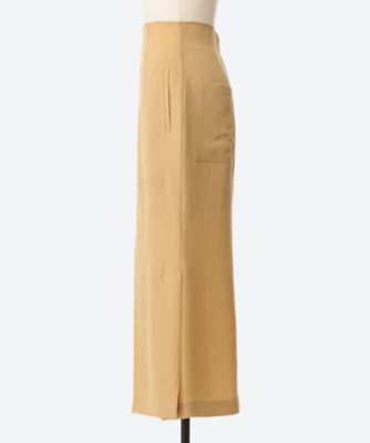 【超美品】mame kurogouchi ペプラムスカート　ベージュ mame（スカート ・ ベージュ系）のフリマアイテム一覧