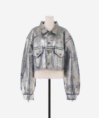 ＦＯＩＬ ＤＥＮＩＭ ＣＵＴ－ＯＦＦ ＪＡＣＫＥＴ | ファッション・服