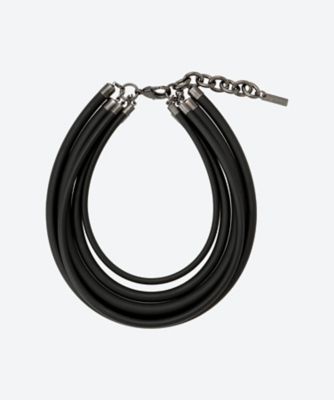 JUNYA WATANABE ジュンヤワタナベ ネックレス 黒 2000424S0104 JUNYA WATANABE COMME des GARCONS - JUNYA WATANABE 21AW