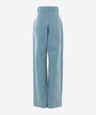 綿スラブ ハイウエストデニムパンツ JM－P016－051 | JUNYA 