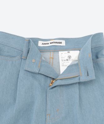 綿スラブ ハイウエストデニムパンツ JM－P016－051 | JUNYA 