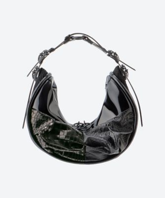 ＜JUNYA WATANABE (Women)＞ＩＮＮＥＲＲＡＵＭ　合皮エナメル×合皮ワニ型押しＢＡＧ