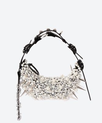 ＜JUNYA WATANABE (Women)＞ＩＮＮＥＲＲＡＵＭビジュー×ニードルスタッズＢＡＧ　ＪＯ―Ｋ２０４―０５１