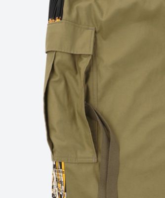 時計柄サイドプリーツ×カーゴパンツ　ＪＯ―Ｐ０２６―０５１