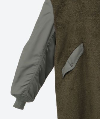 【希少美品】イッセイミヤケ アーカイブ 02AW グラデーション ジャケット 楽天市場】miffew ミフュー ラグラン ジップアップ ノーカラー