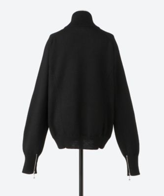 ジャケット・アウター NTRUL Shaggy Zip Up Knit DISSONANCE NTRUL SHAGGY ZIP UP KNIT BLACK – DISSONANCE