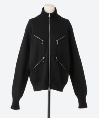 JUNYA WATANABE (Women)/ジュンヤ ワタナベ ニットトラックジャケット JP―N002―051 黒 コート・ジャケット【三越伊勢丹/公式】