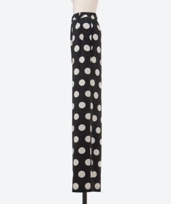 ドットプリントジョーゼットパンツ JQ―P026―051 | JUNYA